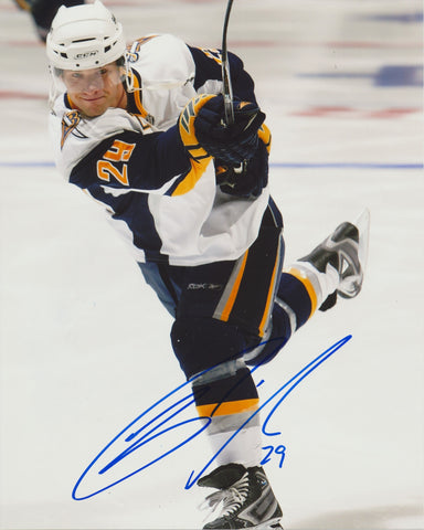 JASON POMINVILLE SIGNED BUFFALO SABRES 8X10 PHOTO