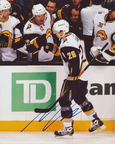 THOMAS VANEK SIGNED BUFFALO SABRES 8X10 PHOTO
