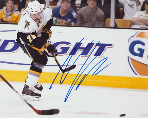 THOMAS VANEK SIGNED BUFFALO SABRES 8X10 PHOTO 5