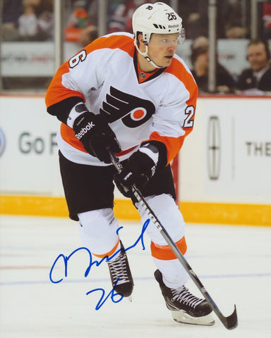 RUSLAN FEDOTENKO SIGNED PHILADELPHIA FLYERS 8X10 PHOTO
