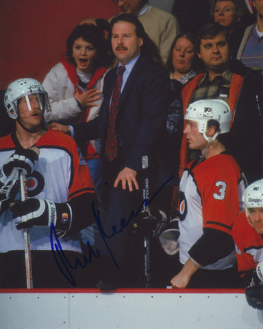 MIKE KEENAN SIGNED PHILADELPHIA FLYERS 8X10 PHOTO