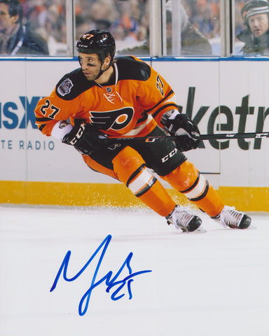MAX TALBOT SIGNED PHILADELPHIA FLYERS 8X10 PHOTO 2