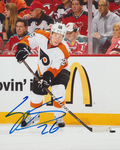 ERIK GUSTAFSSON SIGNED PHILADELPHIA FLYERS 8X10 PHOTO 2