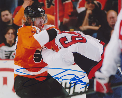 JAKUB VORACEK SIGNED PHILADELPHIA FLYERS 8X10 PHOTO 3