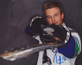 NICKLAS JENSEN SIGNED VANCOUVER CANUCKS 8X10 PHOTO