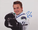 NICKLAS JENSEN SIGNED VANCOUVER CANUCKS 8X10 PHOTO 2