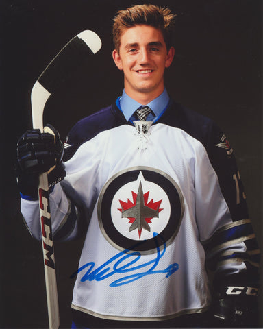 NIC PETAN SIGNED WINNIPEG JETS 8X10 PHOTO