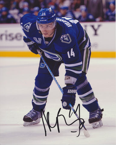 ALEX BURROWS SIGNED VANCOUVER CANUCKS 8X10 PHOTO 3