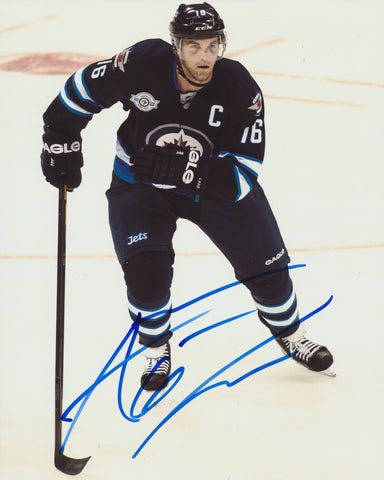 ANDREW LADD SIGNED WINNIPEG JETS 8X10 PHOTO