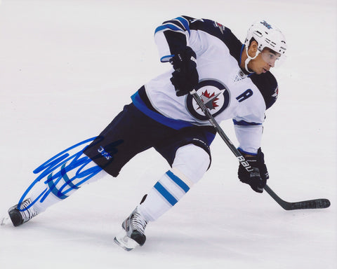 EVANDER KANE SIGNED WINNIPEG JETS 8X10 PHOTO 2