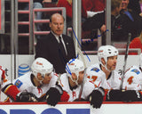 MIKE KEENAN SIGNED CALGARY FLAMES 8X10 PHOTO
