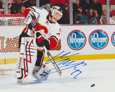 MIIKKA KIPRUSOFF SIGNED CALGARY FLAMES 8X10 PHOTO 3
