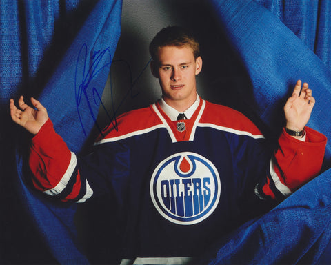 RYAN MARTINDALE SIGNED EDMONTON OILERS 8X10 PHOTO