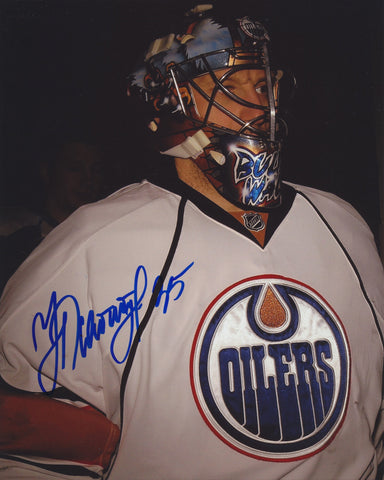 NIKOLAI KHABIBULIN SIGNED EDMONTON OILERS 8X10 PHOTO 2