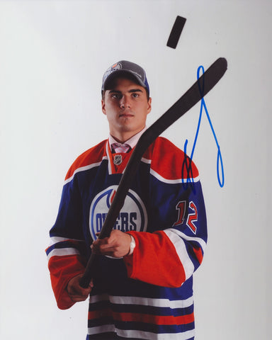 NAIL YAKUPOV SIGNED EDMONTON OILERS 8X10 PHOTO