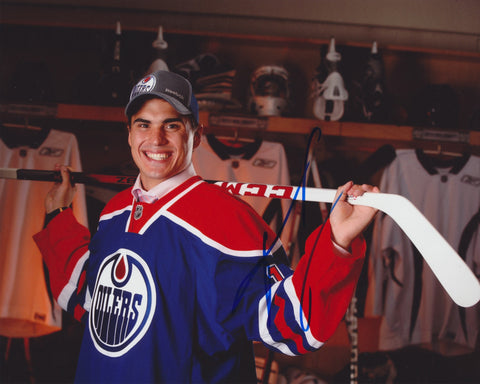 NAIL YAKUPOV SIGNED EDMONTON OILERS 8X10 PHOTO 2