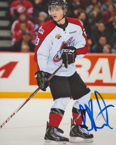 SAM REINHART SIGNED WHL SUPER SERIES 8X10 PHOTO