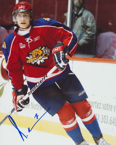 KIRILL KABANOV SIGNED MONCTON WILDCATS 8X10 PHOTO