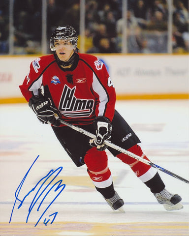 SIMON DESPRES SIGNED QMJHL SUPER SERIES 8X10 PHOTO