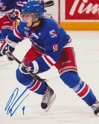 TOBIAS RIEDER SIGNED KITCHENER RANGERS 8X10 PHOTO