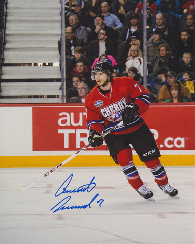 ANTHONY DEANGELO SIGNED CHL TOP PROSPECTS GAME 8X10 PHOTO