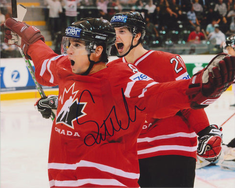 SCOTTIE UPSHALL SIGNED TEAM CANADA 8X10 PHOTO