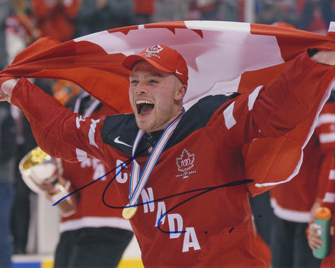 MAX DOMI SIGNED TEAM CANADA 8X10 PHOTO 3