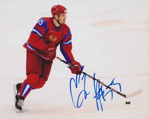 SERGEI GONCHAR SIGNED TEAM RUSSIA 8X10 PHOTO 2