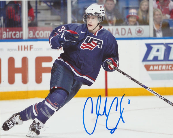 Charlie Coyle Signed Team Usa 8x10 Photo – Overtime Autographs