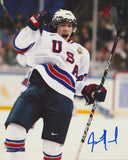 JUSTIN FAULK SIGNED TEAM USA 8X10 PHOTO