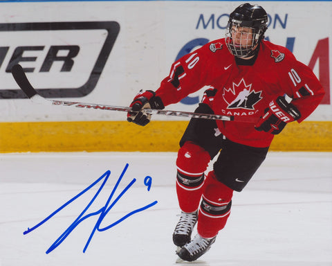 ZACK KASSIAN SIGNED TEAM CANADA 8X10 PHOTO