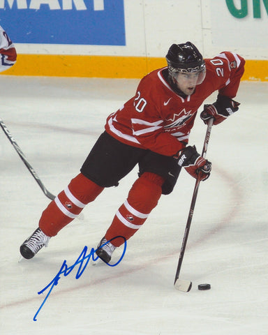 LOUIS LEBLANC SIGNED TEAM CANADA 8X10 PHOTO