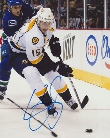 CRAIG SMITH SIGNED NASHVILLE PREDATORS 8X10 PHOTO 2