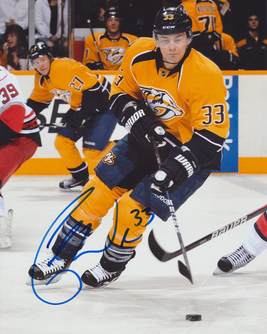 COLIN WILSON SIGNED NASHVILLE PREDATORS 8X10 PHOTO 2
