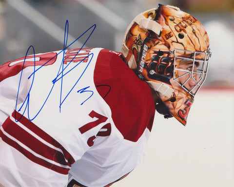 LOUIS DOMINGUE SIGNED ARIZONA COYOTES 8X10 PHOTO 2