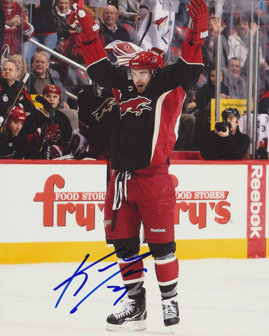 KEITH YANDLE SIGNED PHOENIX COYOTES 8X10 PHOTO 3
