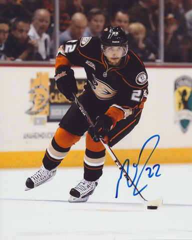 MATHIEU PERREAULT SIGNED ANAHEIM DUCKS 8X10 PHOTO