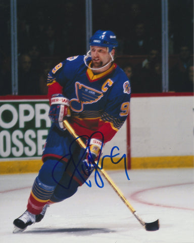 SHAYNE CORSON SIGNED ST. LOUIS BLUES 8X10 PHOTO