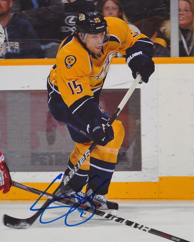 CRAIG SMITH SIGNED NASHVILLE PREDATORS 8X10 PHOTO