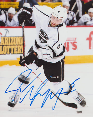 JAKE MUZZIN SIGNED LOS ANGELES KINGS 8X10 PHOTO