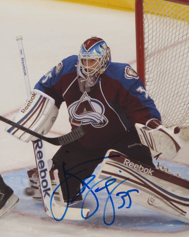 JEAN-SEBASTIEN GIGUERE SIGNED COLORADO AVALANCHE 8X10 PHOTO