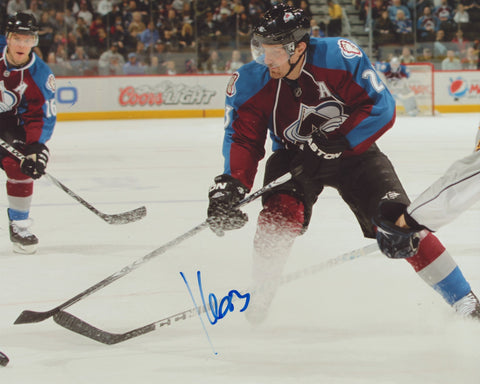 MILAN HEJDUK SIGNED COLORADO AVALANCHE 8X10 PHOTO 2