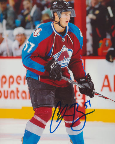 CHRIS BIGRAS SIGNED COLORADO AVALANCHE 8X10 PHOTO