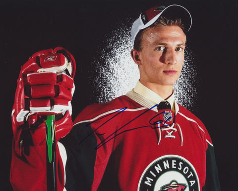 TYLER CUMA SIGNED MINNESOTA WILD 8X10 PHOTO