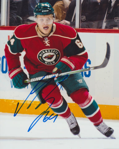 MIKAEL GRANLUND SIGNED MINNESOTA WILD 8X10 PHOTO 5