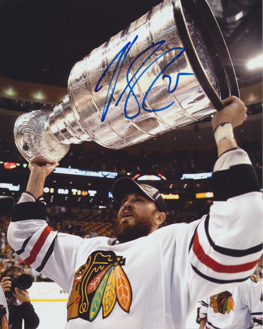 VIKTOR STALBERG SIGNED CHICAGO BLACKHAWKS 8X10 PHOTO