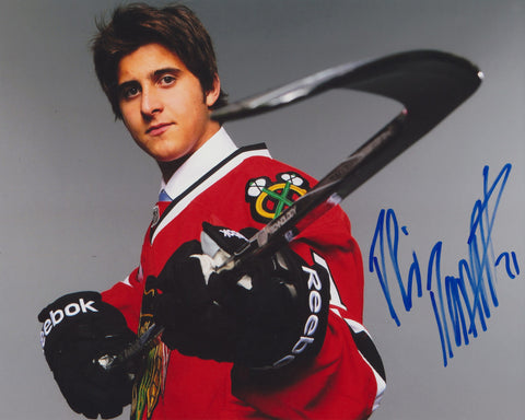 PHILLIP DANAULT SIGNED CHICAGO BLACKHAWKS 8X10 PHOTO