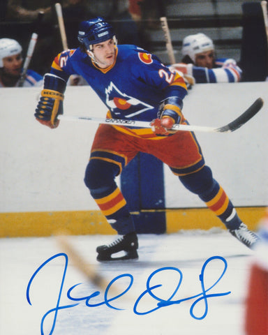 JOEL QUENNEVILLE SIGNED COLORADO ROCKIES 8X10 PHOTO