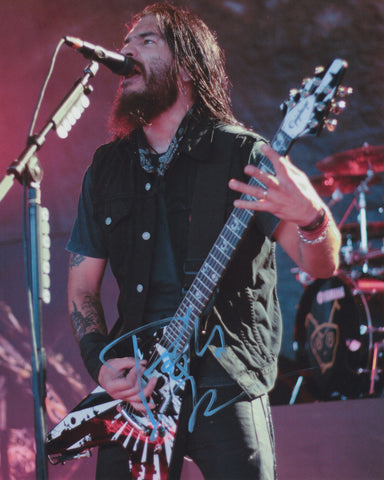 ROBB FLYNN SIGNED MACHINE HEAD 8X10 PHOTO