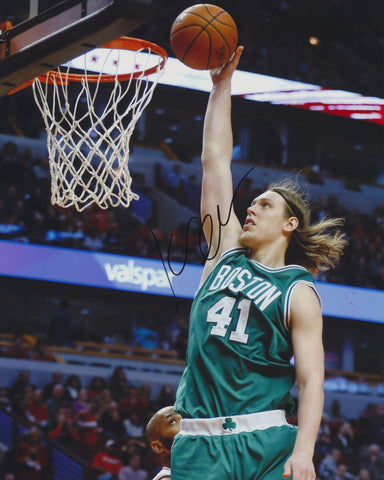KELLY OLYNYK SIGNED BOSTON CELTICS 8X10 PHOTO 3